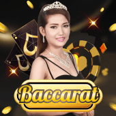 Baccarat A live casino on Okada Play App